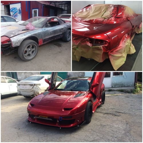 Восстановление и покраска автомобиля  Додж (Dodge)