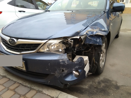 Восстановление кузова автомобиля Subaru (Субару) после ДТП