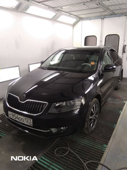 Полная покраска автомобиля Skoda Octavia (Шкода Октавия)